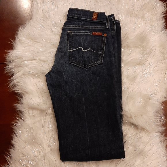 7 For All Man Kind Straight Leg Jeans - Picture 5 of 11